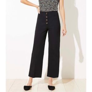 High waisted trousers